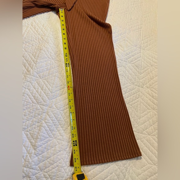 NWOT Song of Style Ines Knit Pant in Rust Brown - Picture 13 of 13